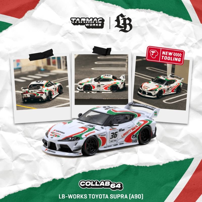 WhatsApp Image 2026-07-30 at 6.00.43 PM ( Pre-order) Tarmac Works LB-WORKS TOYOTA SUPRA (A90) White (ETA- Jan2027) - Image 1