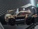 ( Pre-order) HG Model Customized Version 1/64 RWB930 Fully Open Diecast Model  chrome gunmetal livery + figure ( ETA Nov 2026) - Image 6