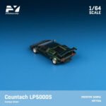 Finclassically countach lp5000s countach lp5000s a/canepa green with wing - Image 4