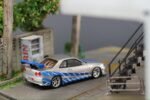 (Pre-order) Mega Mega Skyline GT-R R34 Movie Version Silver Blue (ETA Nov 2026) - Image 7