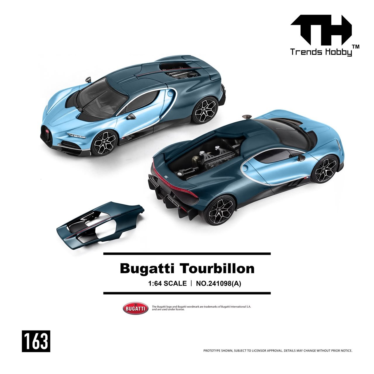 IMG-20260822-WA0004 (Pre-order) Trends Hobby Bugatti Tourbillon Atlantic Blue (ETA Dec 2026) - Image 1
