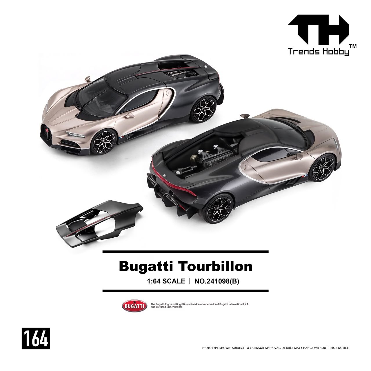 IMG-20260822-WA0005 (Pre-order) Trends Hobby Bugatti Tourbillon Gold (ETA Dec 2026) - Image 1