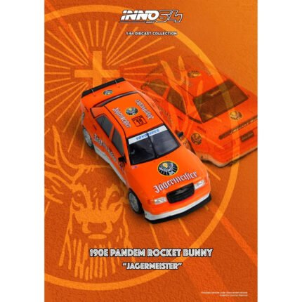 Inno64 1/64 PANDEM ROCKET BUNNY 190E JAGERMEISTER