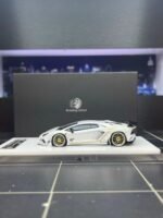 ( Pre-order) Rotating Wheel RW 1/64 Rowen Aventador S Diecast Model - Pearl White  ( ETA Sep 2026) - Image 6