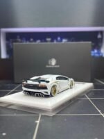 ( Pre-order) Rotating Wheel RW 1/64 Rowen Aventador S Diecast Model - Pearl White  ( ETA Sep 2026) - Image 2