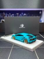 ( Pre-order) Rotating Wheel RW 1/64 Rowen Aventador S Diecast model - Iridescent blue ( ETA Sep 2026) - Image 4