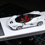 ( Pre-order) Street Buster 1/64 diecast  Cavallino F150 Aperta Bianco Avus-Rosso interior (White-Red interior) ( ETA Nov 2026)