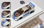 ( Pre-order) Nitro Blaze 1/64 SKYLINE ER34, LB-SUPER SILHOUETTE widebody Silver Stripes Limited to 500 pcs ( ETA Oct 2026)