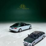 ( Pre-order) Rhino Model RM 1/64 Mercedes-Benz (Open hood) Green and White ( ETA Nov 2026.) - Image 2