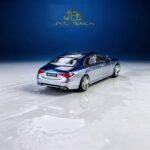 ( Pre-order) Rhino Model RM 1/64 Mercedes-Benz (Open hood) Blue and Silver ( ETA Nov 2026) - Image 3