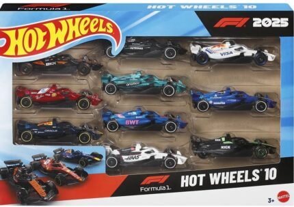 Hot wheels Formula 1 pack of 10 2025 edition