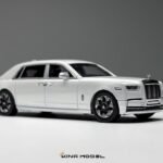 ( Pre-order) KING MODEL 1:64 Rolls-Royce Phantom VIII Metallic White ( ETA Dec 2026)