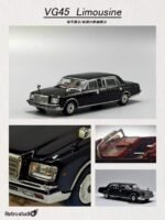 ( Pre-order) Retro studio 1/64 diecast Toyota Century Limo - Kamui Black ( ETA Sept 2026) - Image 2