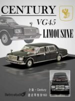 ( Pre-order) Retro studio 1/64 diecast Toyota Century Limo - Kamui Black ( ETA Sept 2026) - Image 3