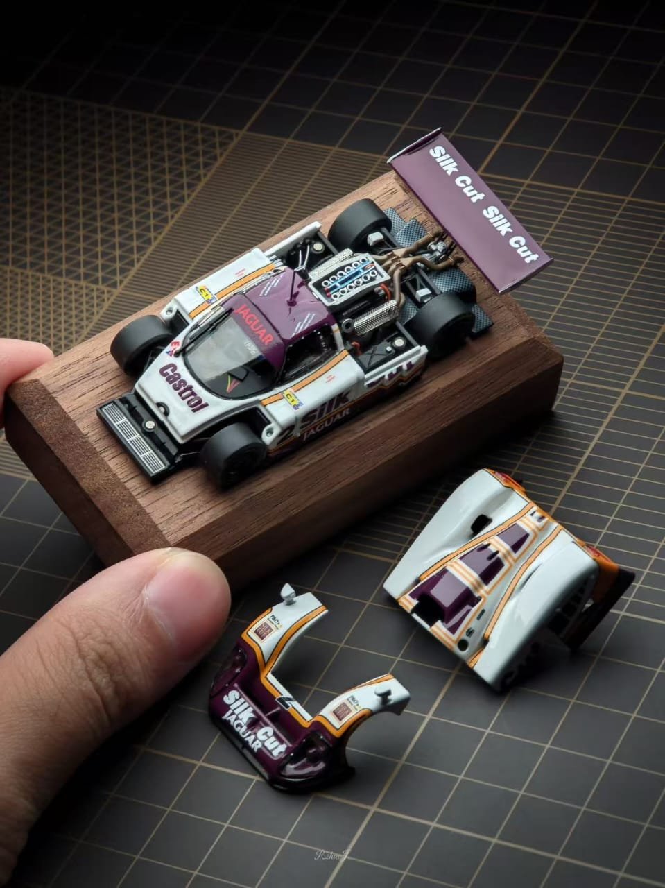 WhatsApp Image 2026-08-19 at 11.18.44 AM (1) ( Pre-order) Transcend model 1/64 Diecast JAGUAR XJR-9 1988 LE MANS WINNER - Limited 999pcs each ( ETA Sept 2026) - Image 1