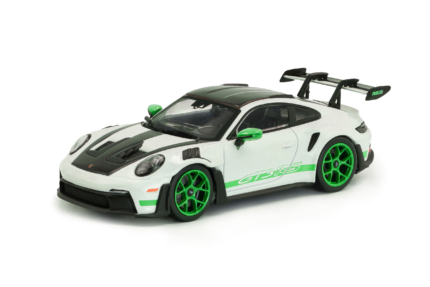 Solido 1:43 PORSCHE 911 (992) GT3 RS TRIBUTE TO CARRERA RS PACKAGE WHITE W/GREEN