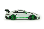 Solido 1:43 PORSCHE 911 (992) GT3 RS TRIBUTE TO CARRERA RS PACKAGE WHITE W/GREEN - Image 4