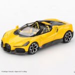 MINI GT BUGATTI W16 MISTRAL YELLOW