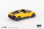 MINI GT BUGATTI W16 MISTRAL YELLOW - Image 3
