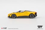 MINI GT BUGATTI W16 MISTRAL YELLOW - Image 2