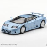 (PREORDER) BUGATTI EB110 GT AZZURRO METALLIZZATO MONDIAL DE L'AUTOMOBILE 1992 BLISTER PACKAGING (ETA April 2027)