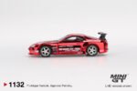 MINI GT TOYOTA SUPRA A80 TOP SECRET GT300 TOP SECRET RED CHROME BLISTER PACKAGING - Image 4