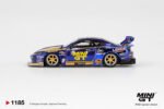 MINI GT NISSAN LBSUPER SILHOUETTE S15 SILVIA 555 TEAM MINI GT LIBERTY WALK - Image 2