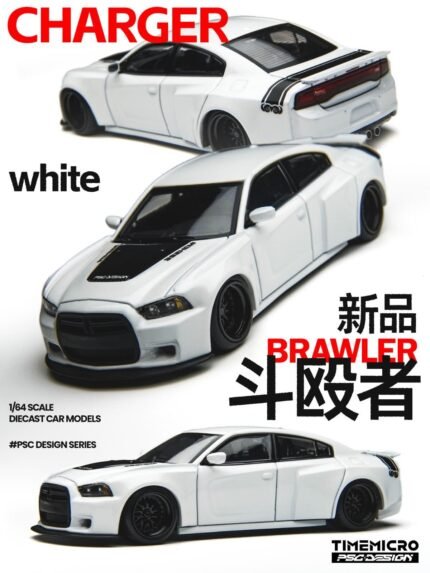 Time Macro x PSC Design Warhorse Charger Brawler White
