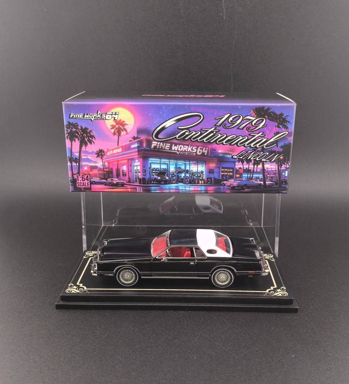 FB_IMG_1789703794292 (Pre-order) Fine Works Lincoln Continental 1979 Black Limited to 999 (Nov 2026) - Image 1