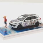 Original Model Porsche Cayenne One Piece Itasha Luffy Figurine Version