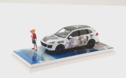 Original Model Porsche Cayenne One Piece Itasha Luffy Figurine Version