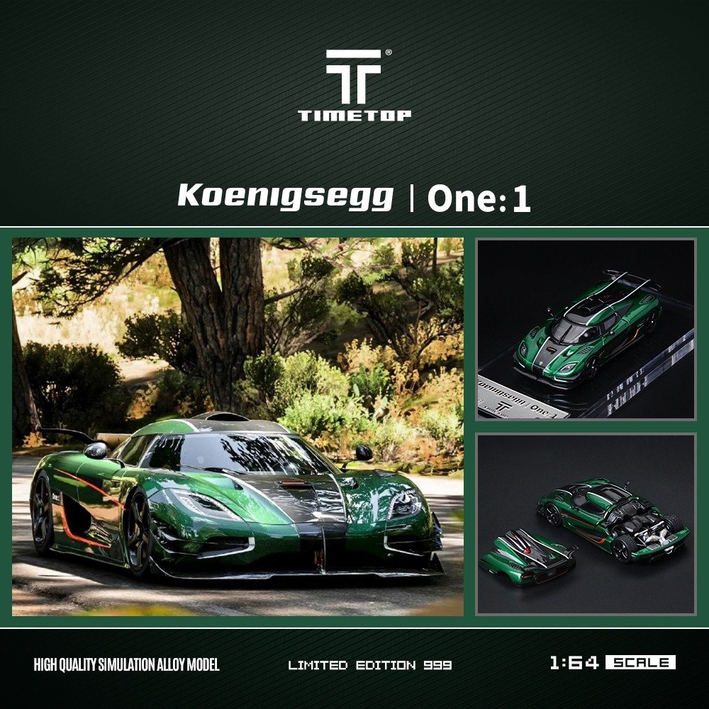 IMG-20260524-WA0002 Time Top Koenigsegg One Green Gift Box Version - Image 1