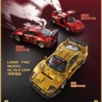 Demon King Ferrari F40 Gull Wing Transparent Red Limited to 100 Chase Version