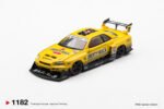 MINI GT NISSAN LB-ER34 SUPER SILHOUETTE SKYLINE SPORT YELLOW BLISTER PACKAGING - Image 2