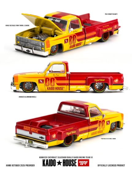 (Pre-order) CHEVROLET SILVERADO DUALLY KAIDO RACING TEAM V1 (June End 2027)
