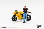 (PREORDER) DUCATI PANIGALE V4 S GIALLO W/ FIGURE (ETA Apr 2027) - Image 5
