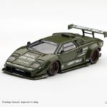 (PREORDER) LAMBORGHINI COUNTACH LB-WORKS ARMY GREEN BLISTER PACKAGING (ETA Apr 2027)