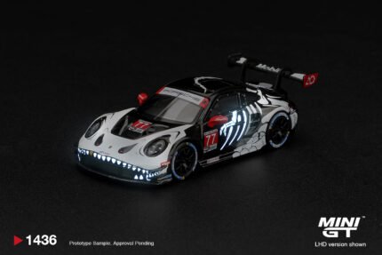 (PREORDER) PORSCHE 911 GT3 R (992) #77 AO RACING "SKELETON REXY" 2026 IMSA PETIT LE MANS BLISTER PACKAGING (ETA June 2027)