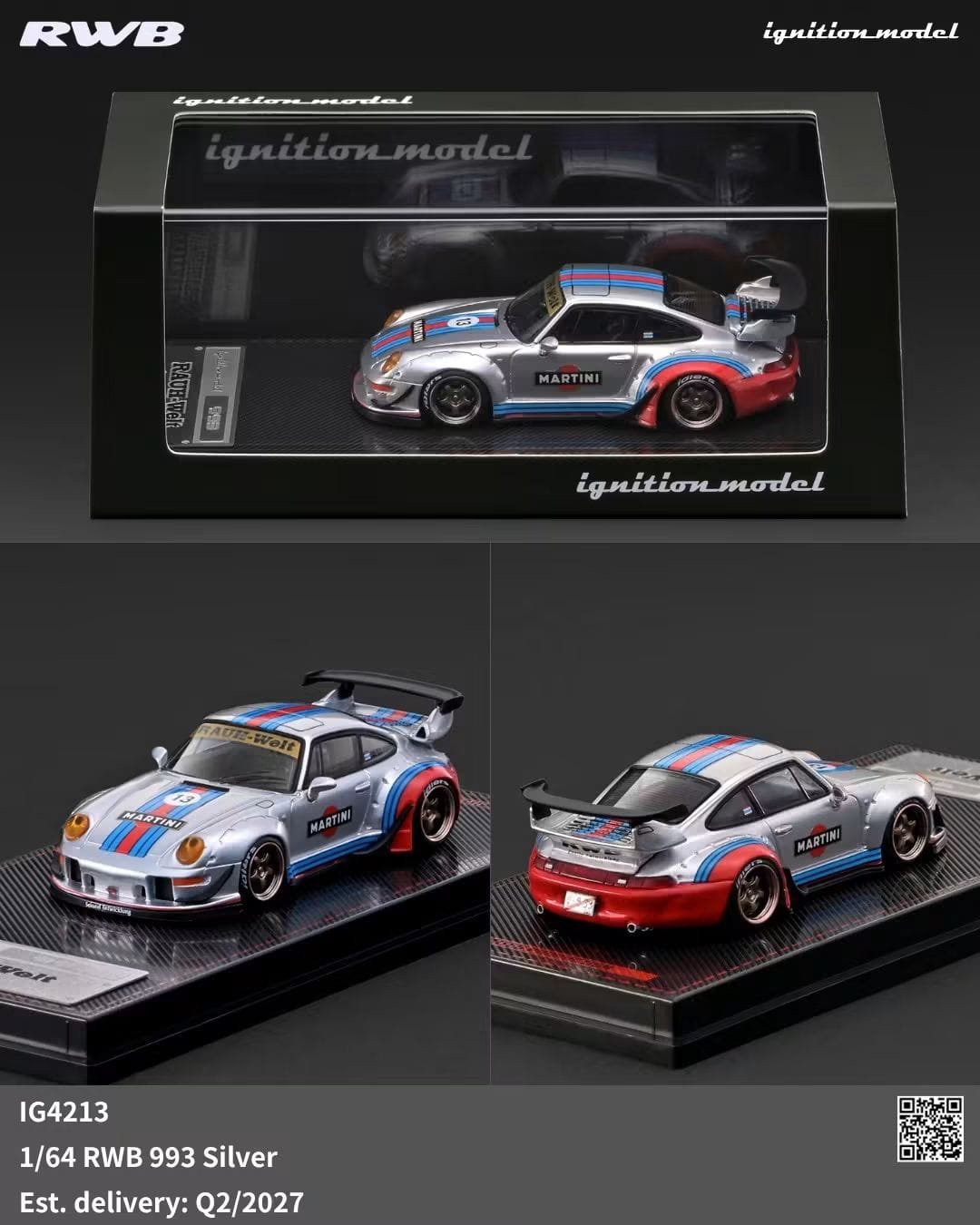 IMG-20261008-WA0020 (Pre-order) Ignition Model RWB 993 Silver (Q2 2027) - Image 1